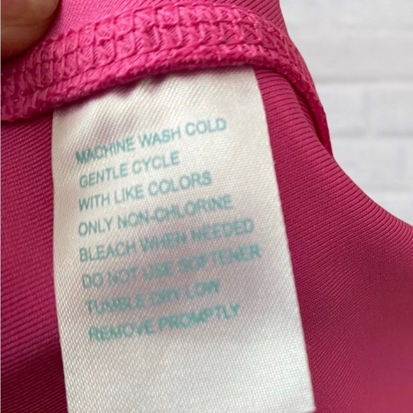 Energy Zone Workout Bright Neon Pink Tank Top Extra Large - Picture 3 of 5